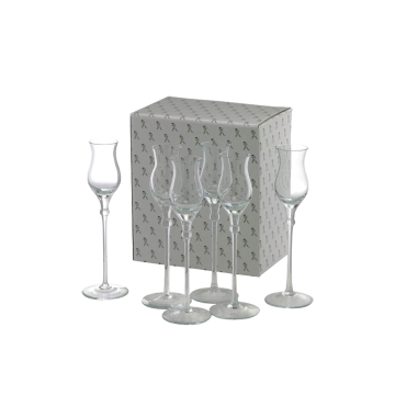 Proefglazen Grappa di Poli