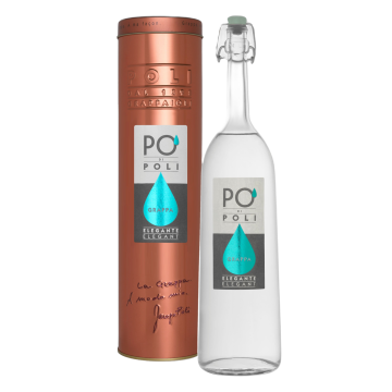 Grappa di Pinot 'Po'di Poli' Elegante tube